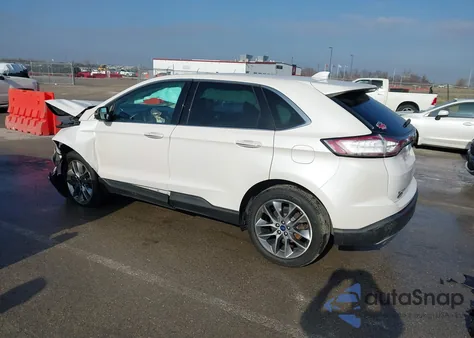 2016 Ford Edge Titanium из США, поврежденный, VIN 2FMPK4K89GBC17487